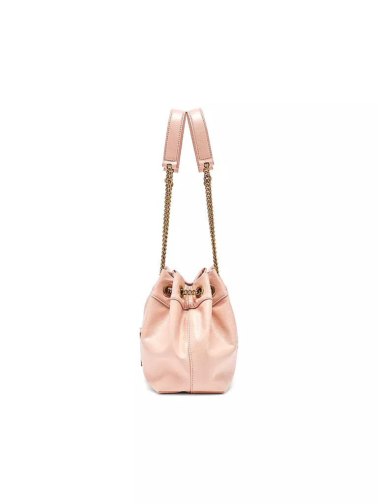 MARC JACOBS | Ledertasche - Shopper THE CHAIN SACK | rosa