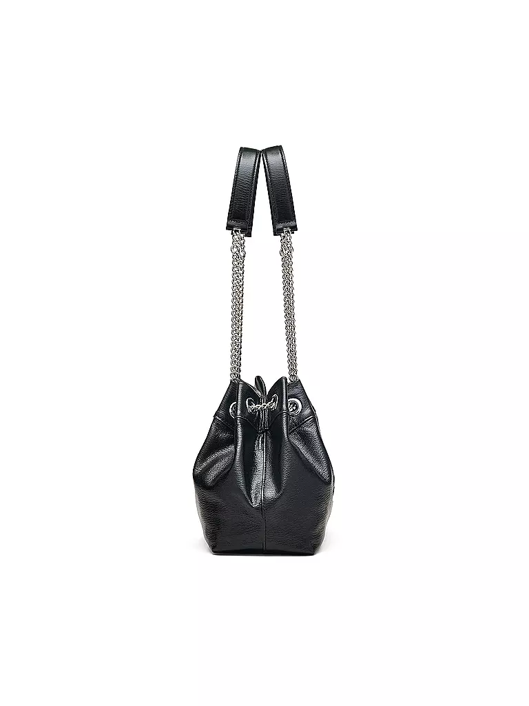 MARC JACOBS | Ledertasche - Shopper THE CHAIN SACK | schwarz