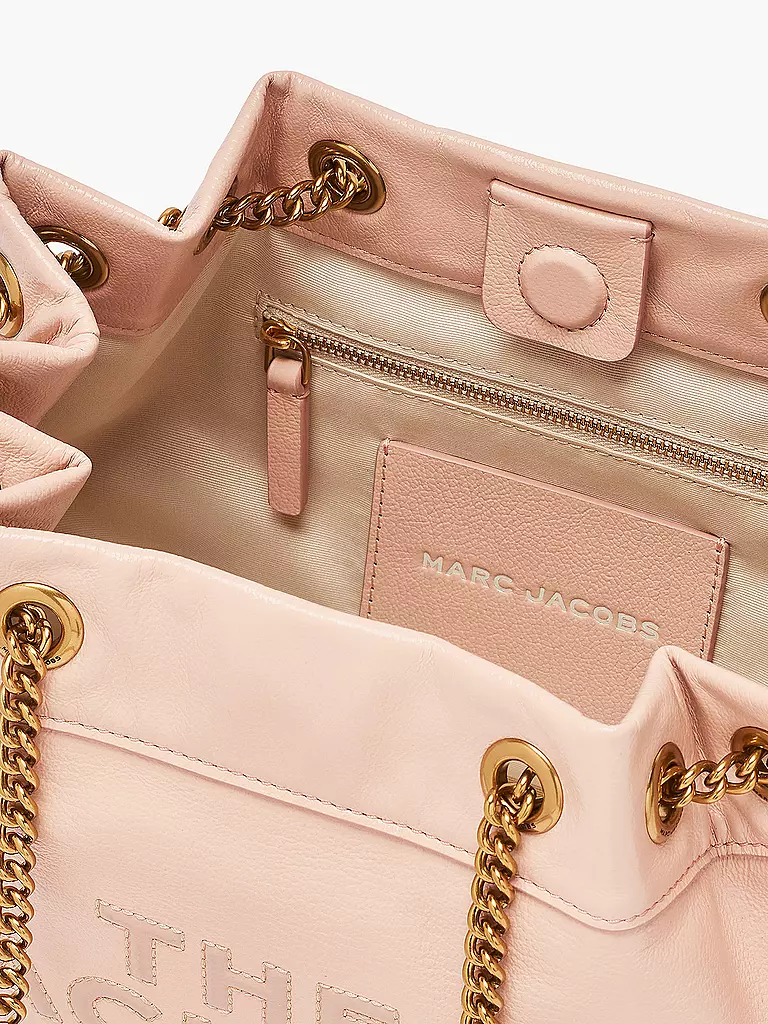 MARC JACOBS | Ledertasche - Shopper THE CHAIN SACK | rosa