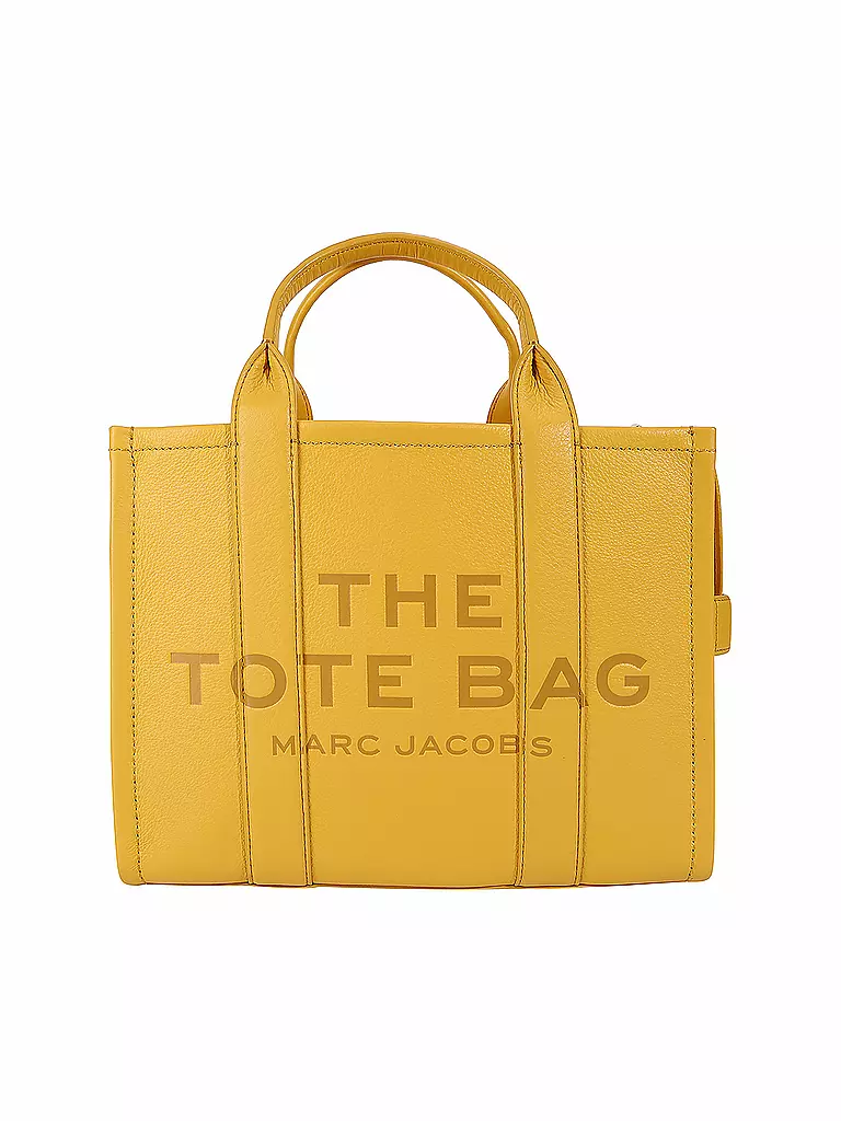 MARC JACOBS | Ledertasche - THE SMALL TOTE BAG | gelb