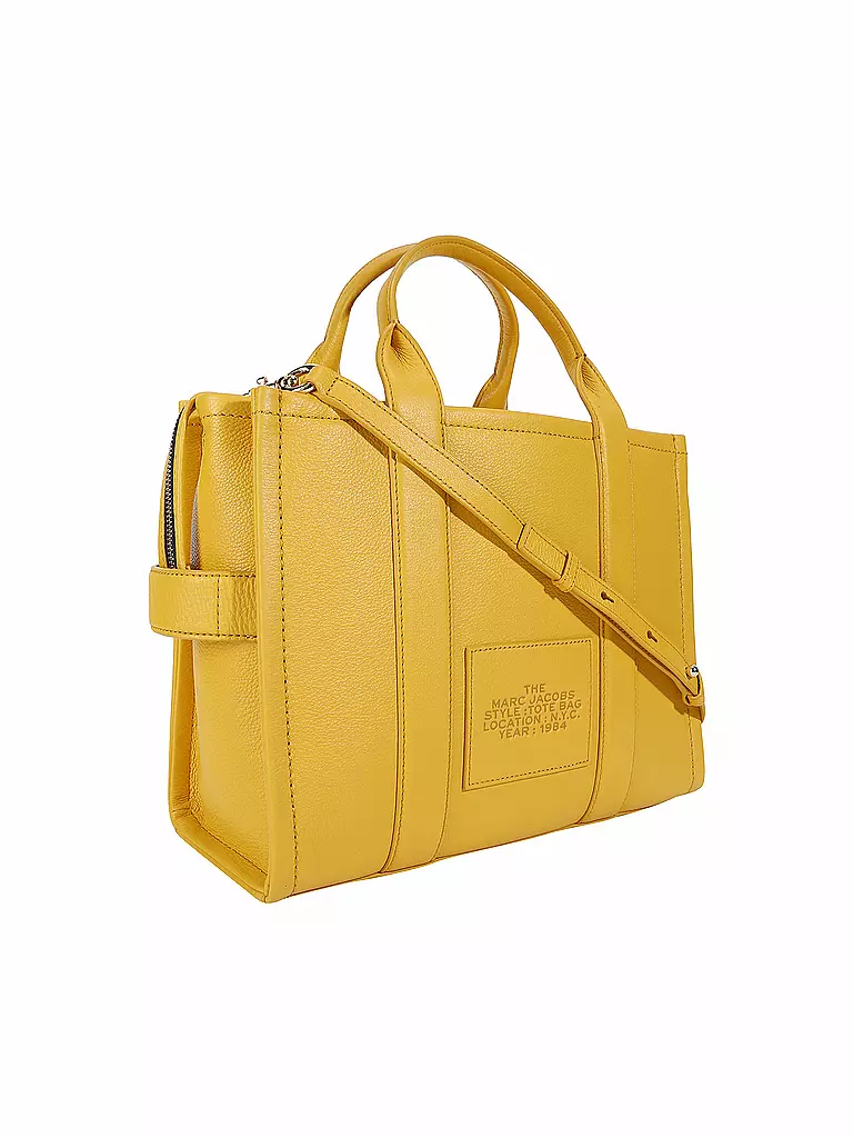 MARC JACOBS | Ledertasche - THE SMALL TOTE BAG | gelb
