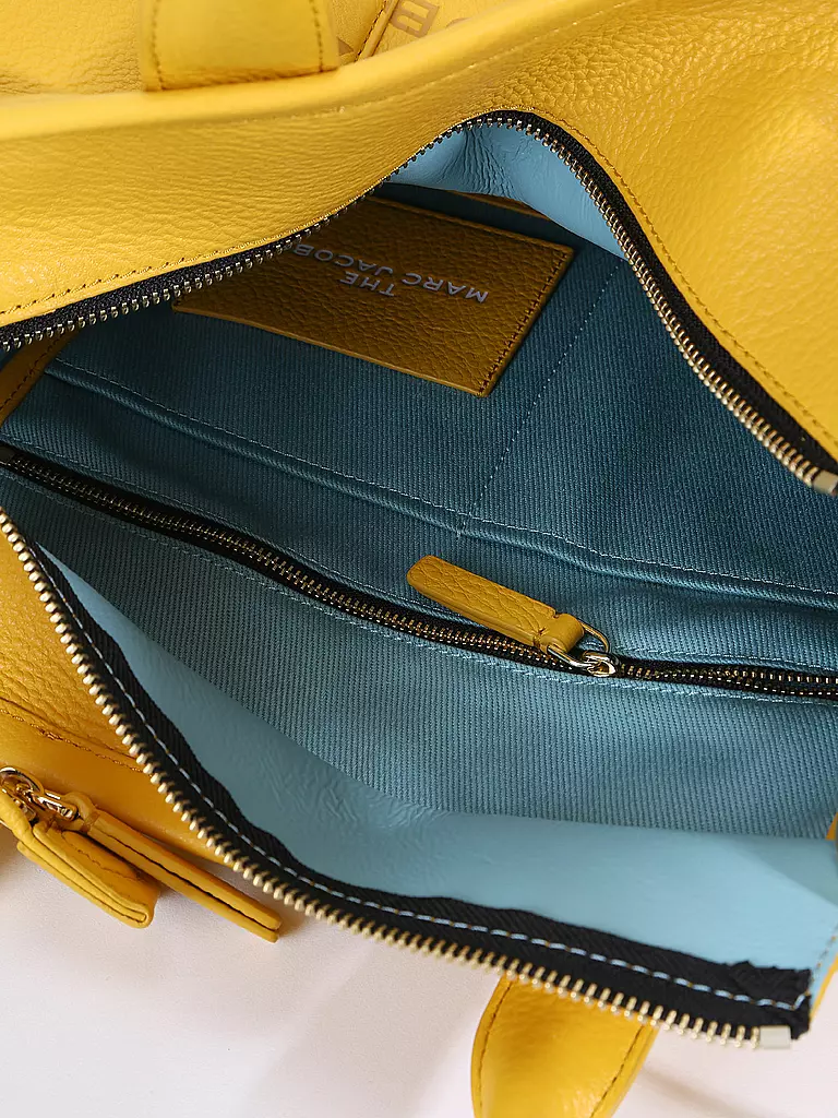 MARC JACOBS | Ledertasche - THE SMALL TOTE BAG | gelb