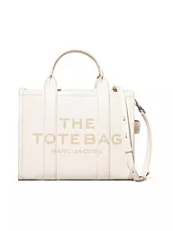 MARC JACOBS | Ledertasche - Tote Bag  THE MEDIUM TOTE LEATHER | weiss