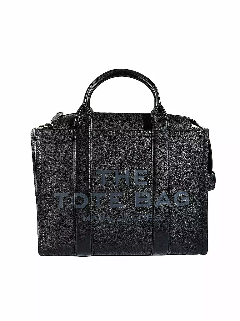 MARC JACOBS | Ledertasche - Tote Bag  THE MEDIUM TOTE LEATHER | schwarz