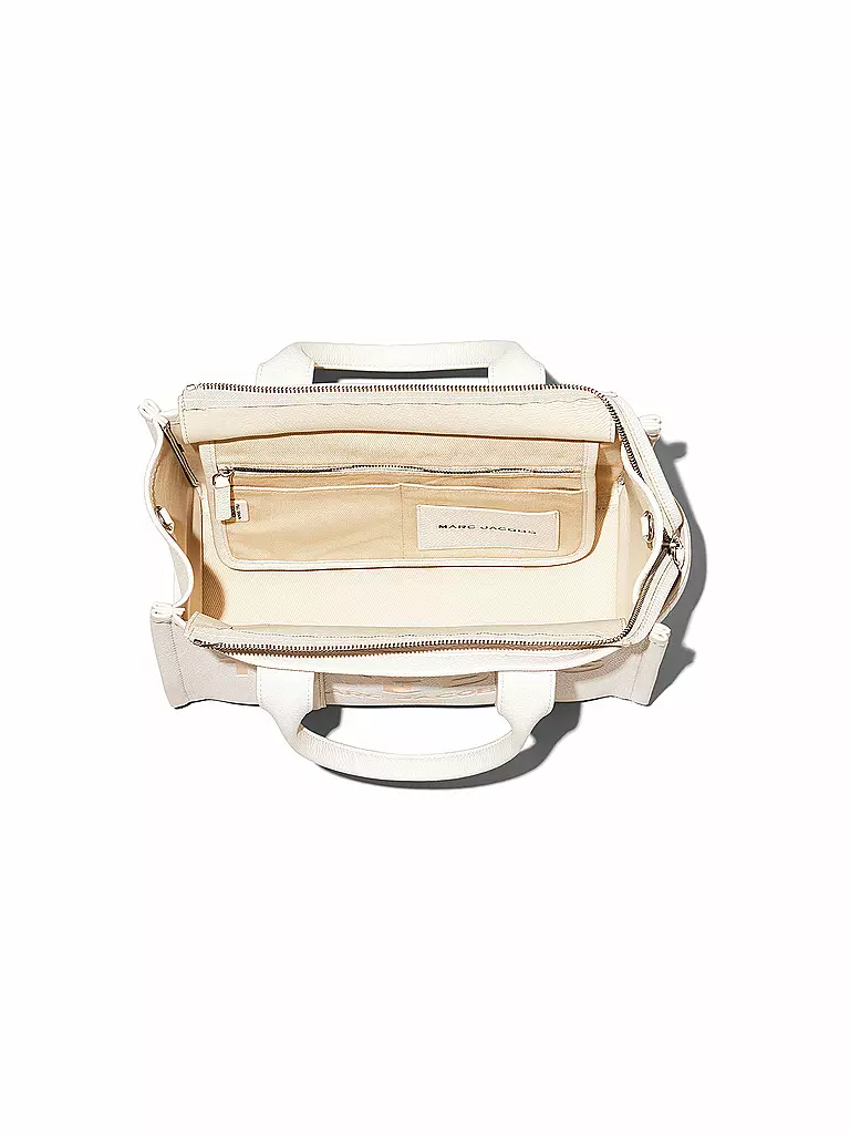 MARC JACOBS | Ledertasche - Tote Bag  THE MEDIUM TOTE LEATHER | creme