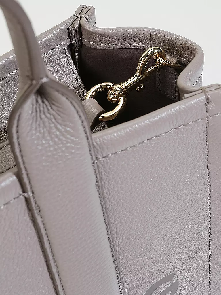 MARC JACOBS | Ledertasche - Tote Bag THE MEDIUM TOTE BAG LEATHER  | grau