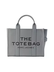 MARC JACOBS | Ledertasche - Tote Bag  THE MEDIUM TOTE LEATHER | grau