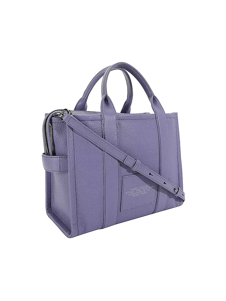 MARC JACOBS | Ledertasche - Tote Bag THE MEDIUM TOTE BAG LEATHER | lila