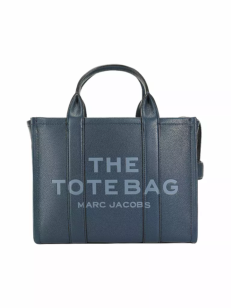 MARC JACOBS | Ledertasche - Tote Bag THE MEDIUM TOTE BAG | dunkelblau