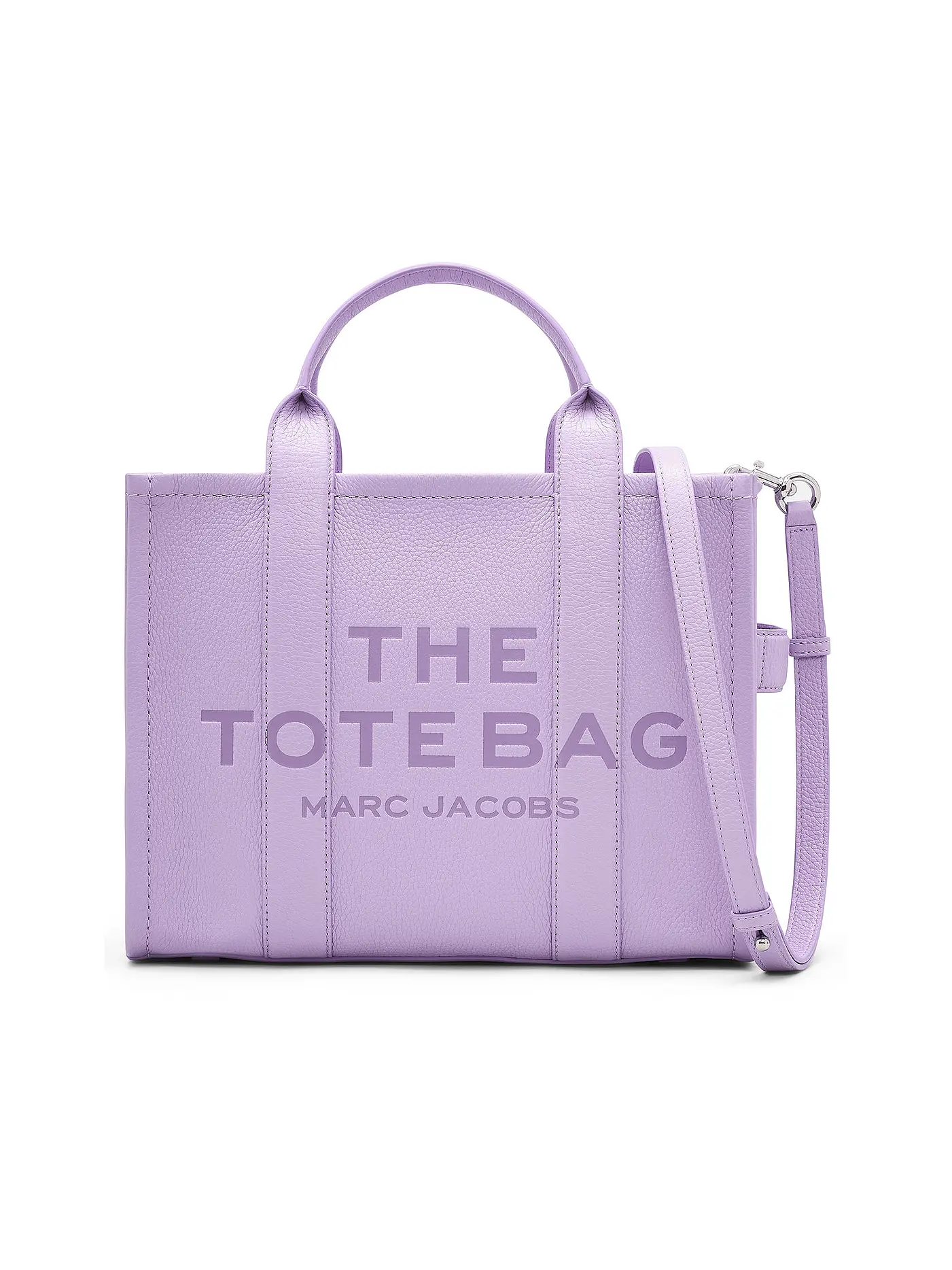 MARC JACOBS | Ledertasche - Tote Bag  THE MEDIUM TOTE LEATHER | lila