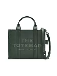 MARC JACOBS | Ledertasche - Tote Bag  THE MEDIUM TOTE LEATHER | dunkelgrün