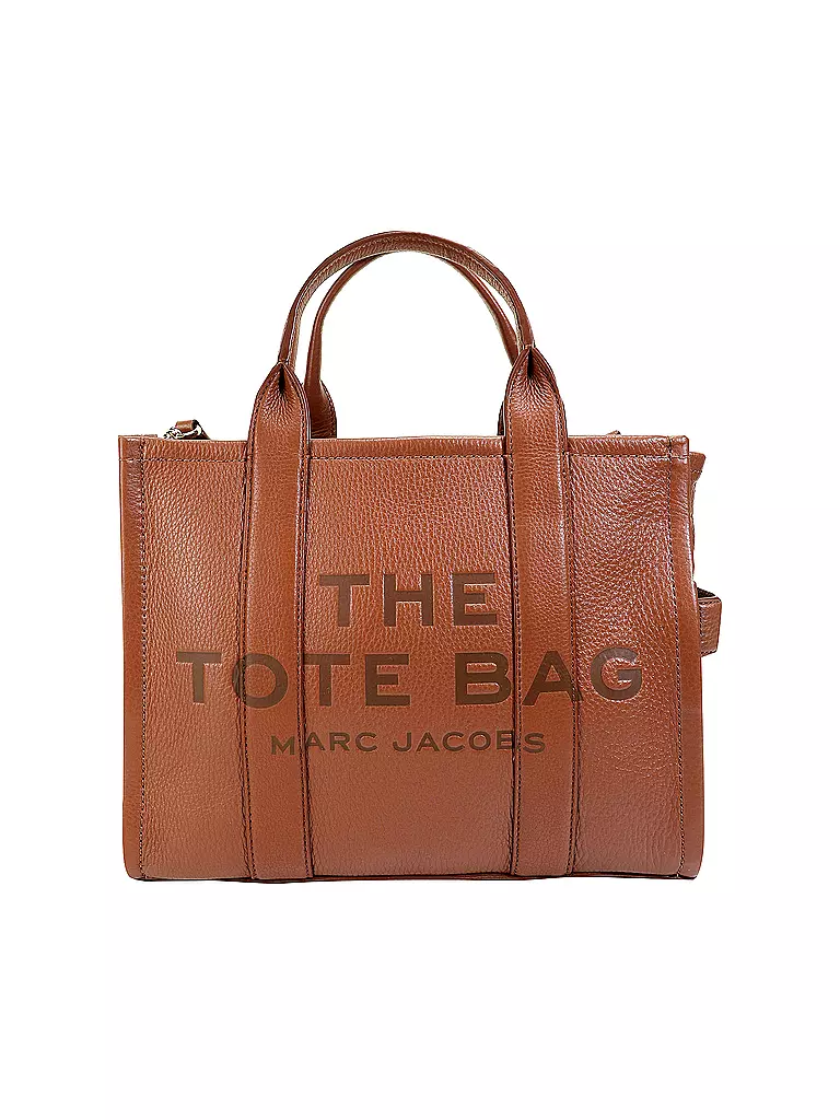 MARC JACOBS | Ledertasche - Tote Bag THE MEDIUM TOTE LEATHER | camel