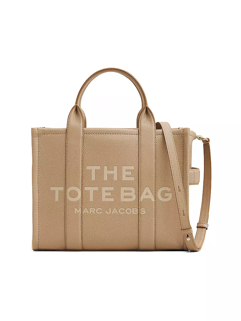 MARC JACOBS | Ledertasche - Tote Bag THE MEDIUM TOTE LEATHER | camel