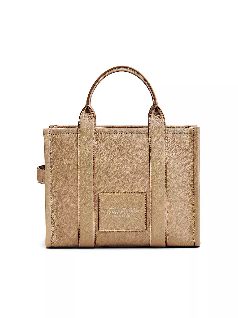 MARC JACOBS | Ledertasche - Tote Bag THE MEDIUM TOTE LEATHER | blau