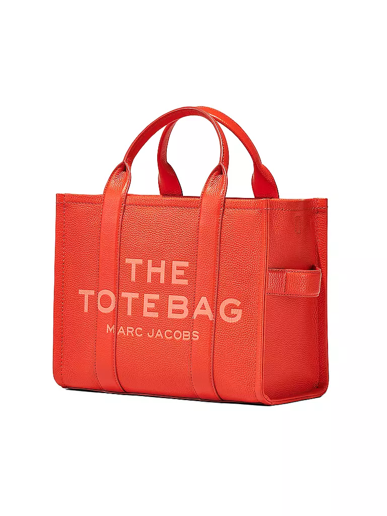 MARC JACOBS | Ledertasche - Tote Bag THE MEDIUM TOTE LEATHER | orange