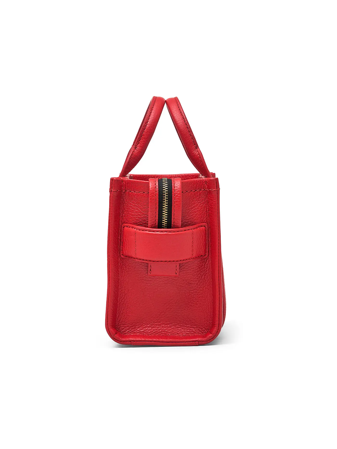 MARC JACOBS | Ledertasche - Tote Bag THE MINI TOTE | rot