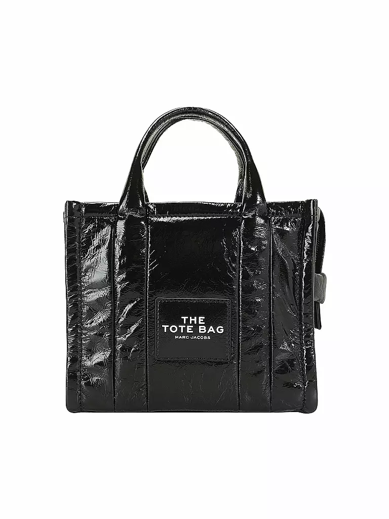 MARC JACOBS | Ledertasche - Tote Bag THE SMALL TOTE  | schwarz