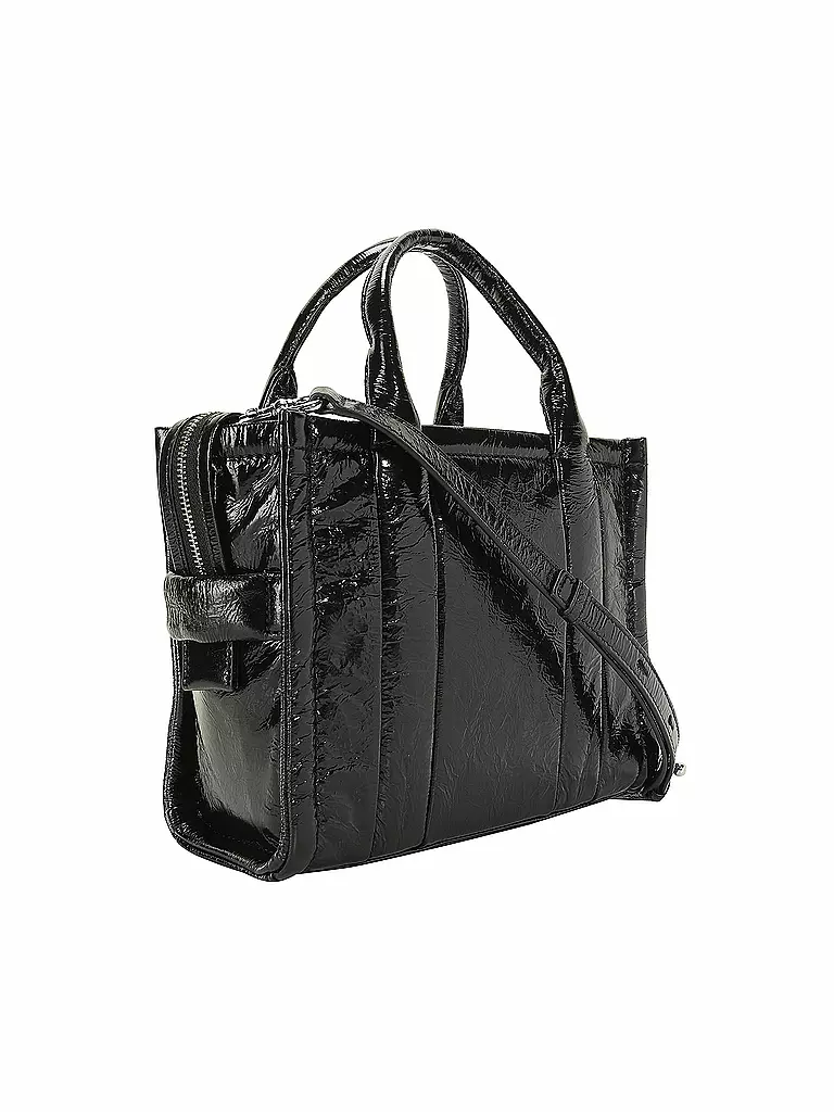 MARC JACOBS | Ledertasche - Tote Bag THE SMALL TOTE  | schwarz