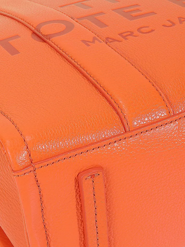 MARC JACOBS | Ledertasche - Tote Bag THE SMALL TOTE BAG | orange