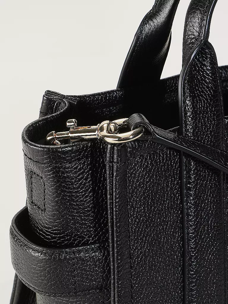 MARC JACOBS | Ledertasche - Tote Bag THE SMALL TOTE LEATHER  | schwarz