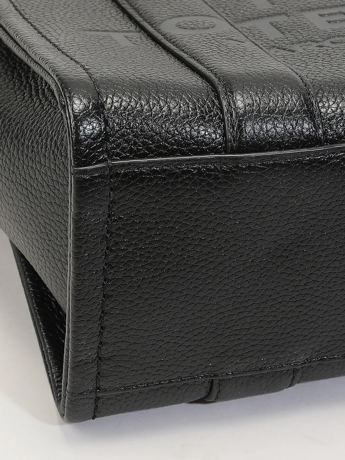 MARC JACOBS | Ledertasche - Tote Bag THE SMALL TOTE LEATHER  | schwarz