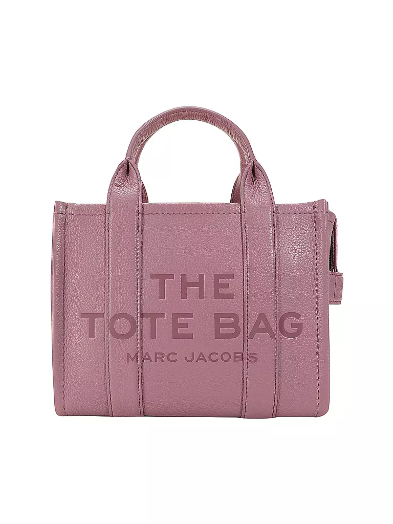 MARC JACOBS | Ledertasche - Tote Bag THE SMALL TOTE LEATHER | rosa