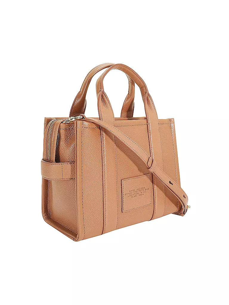 MARC JACOBS | Ledertasche - Tote Bag THE SMALL TOTE LEATHER | camel