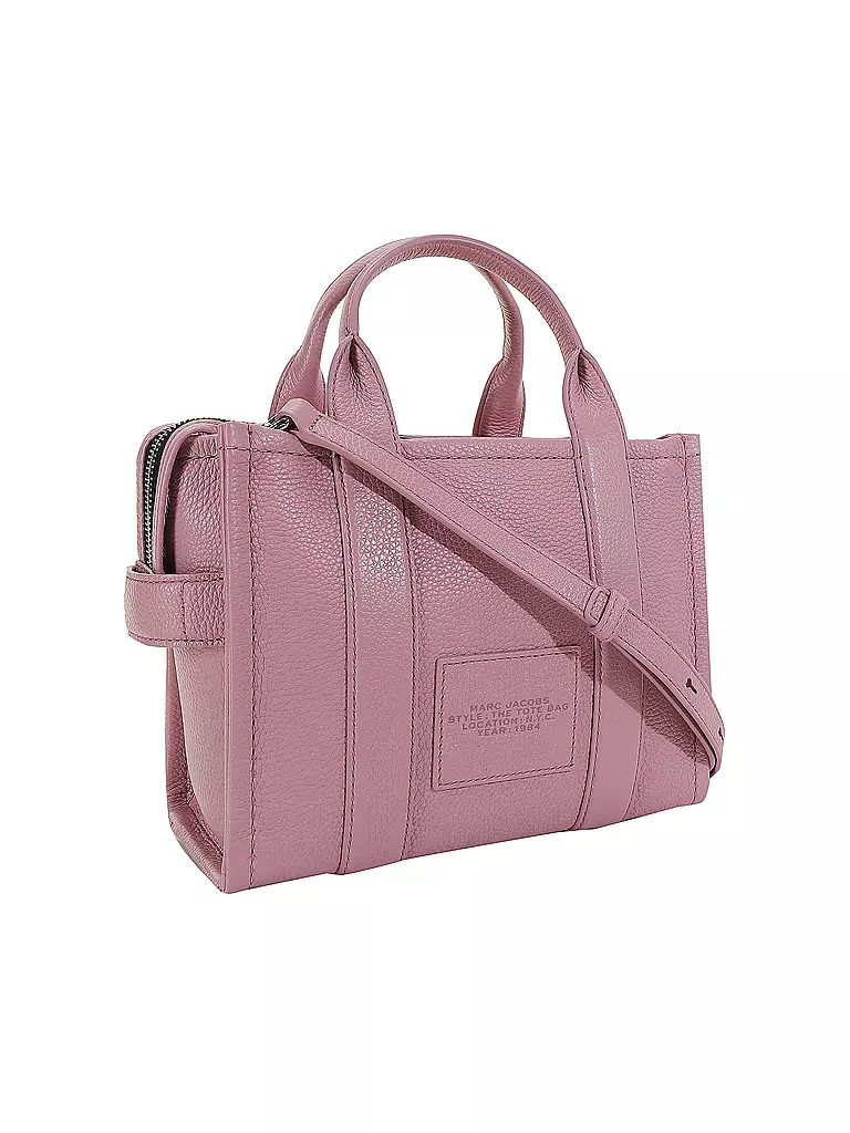 MARC JACOBS | Ledertasche - Tote Bag THE SMALL TOTE LEATHER | rosa