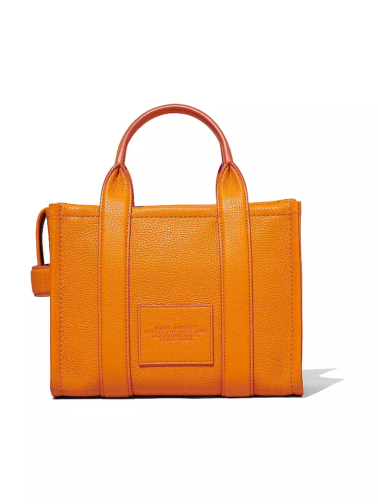 MARC JACOBS | Ledertasche - Tote Bag THE SMALL TOTE LEATHER | orange