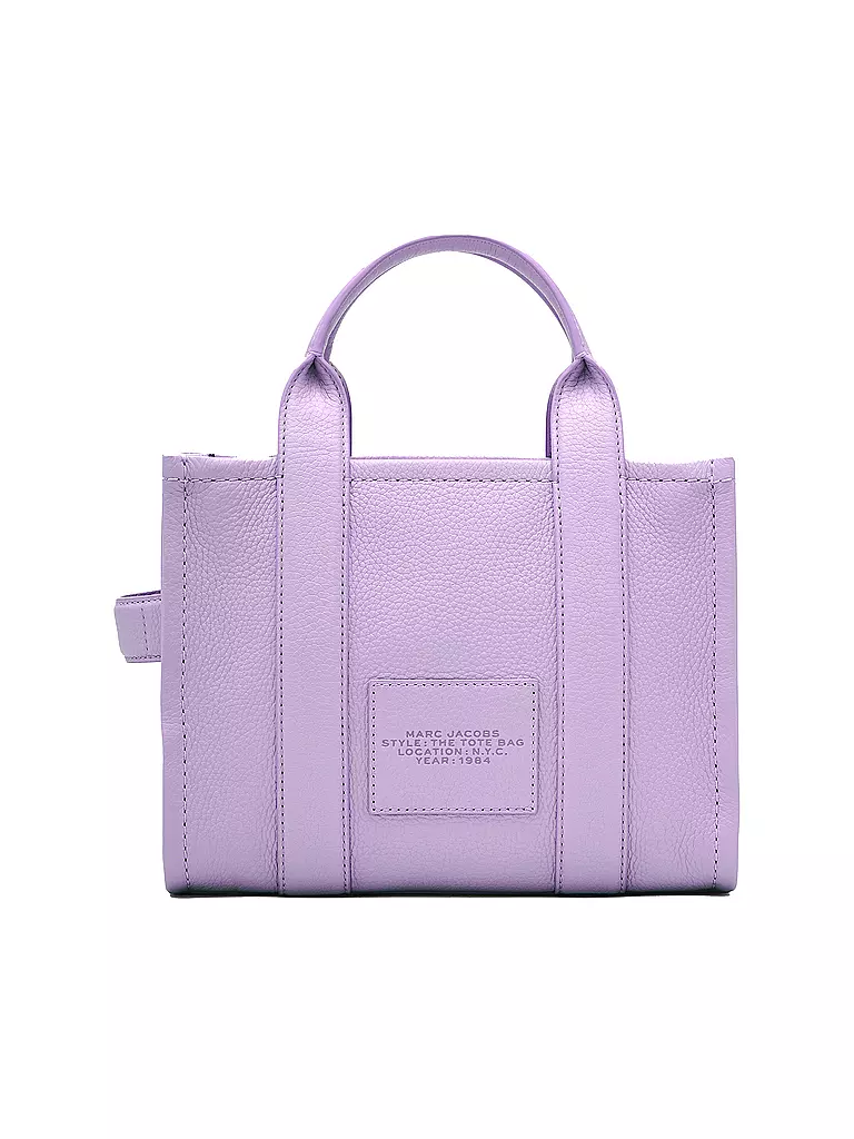 MARC JACOBS | Ledertasche - Tote Bag THE SMALL TOTE LEATHER | lila