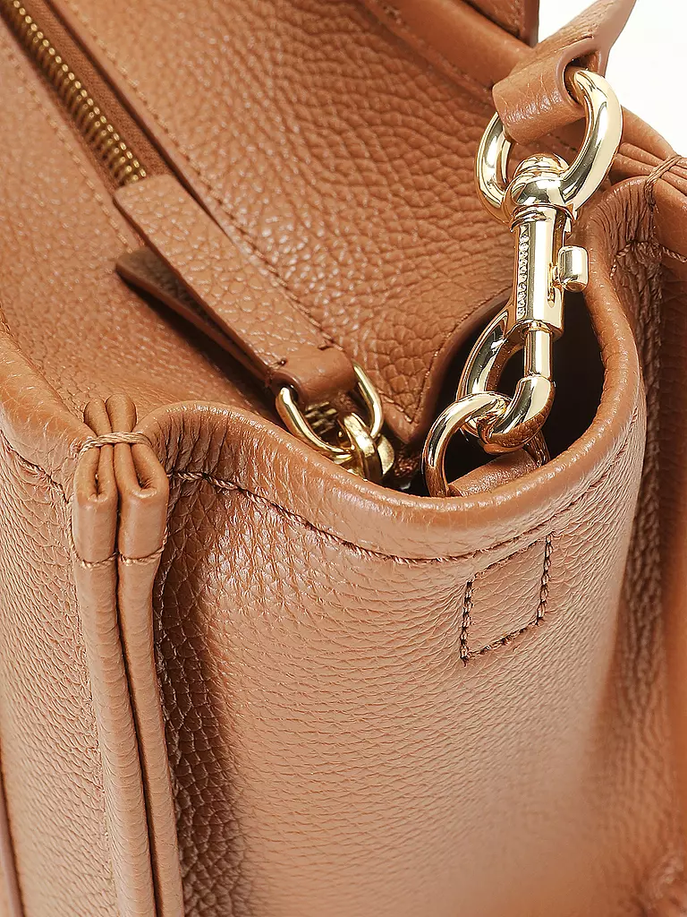 MARC JACOBS | Ledertasche - Tote Bag THE SMALL TOTE LEATHER | camel