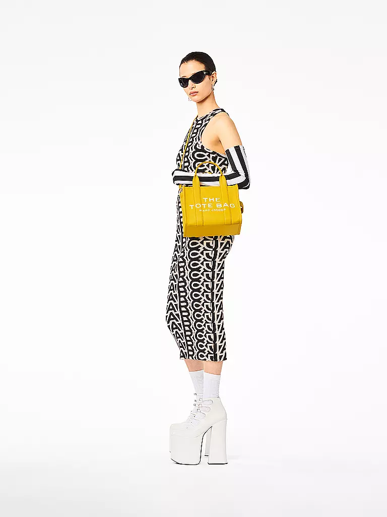MARC JACOBS | Ledertasche - Tote Bag THE SMALL TOTE LEATHER | camel