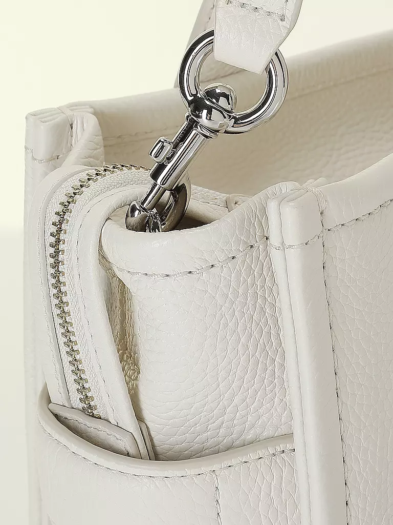 MARC JACOBS | Ledertasche - Tote Bag THE SMALL TOTE LEATHER | grün