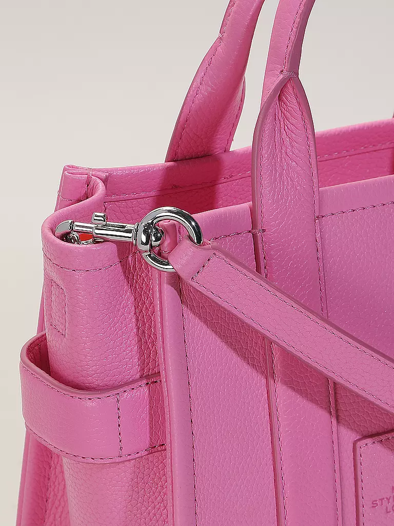 MARC JACOBS | Ledertasche - Tote Bag THE SMALL TOTE LEATHER | grün