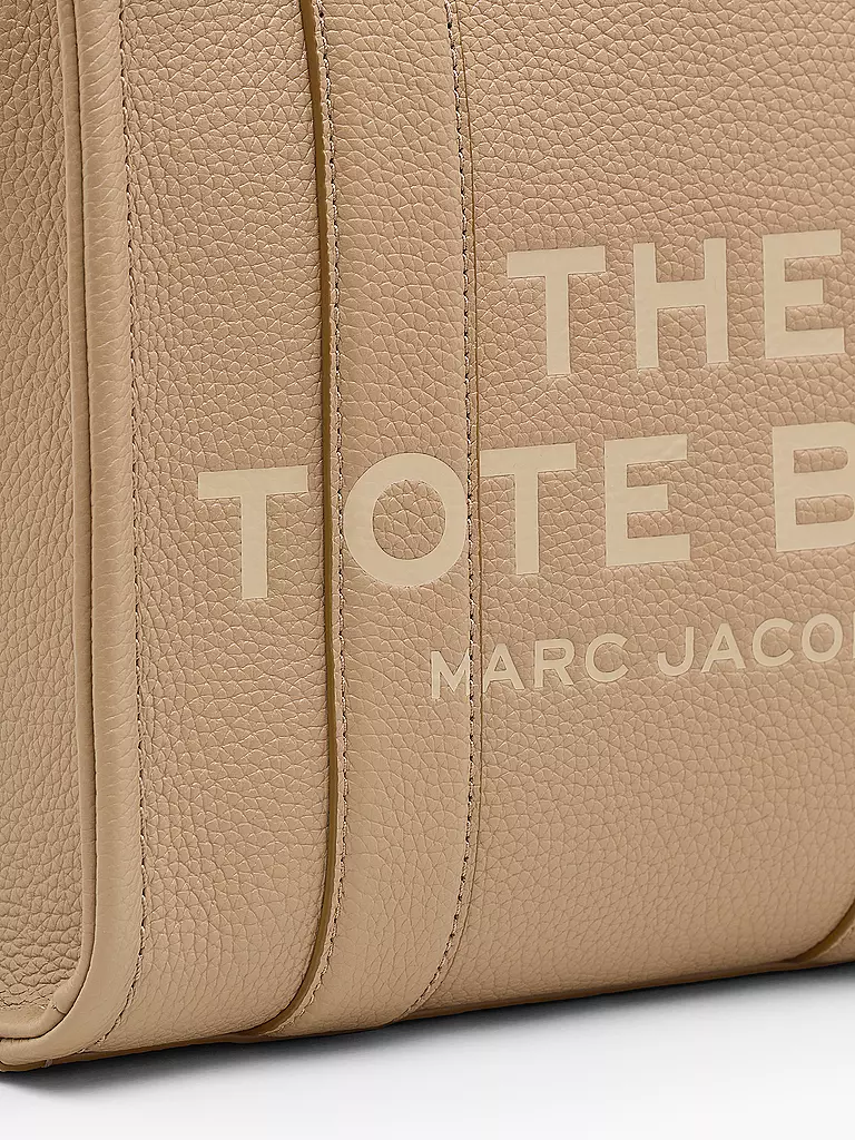 MARC JACOBS | Ledertasche - Tote Bag THE SMALL TOTE LEATHER | olive