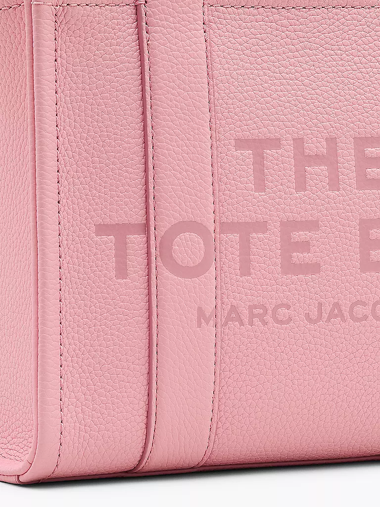 MARC JACOBS | Ledertasche - Tote Bag THE SMALL TOTE LEATHER | grün