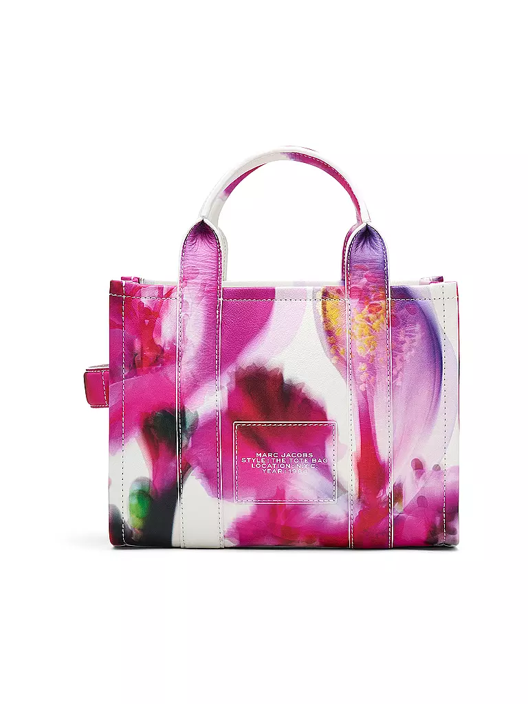 MARC JACOBS | Ledertasche - Tote Bag THE SMALL TOTE | weiss