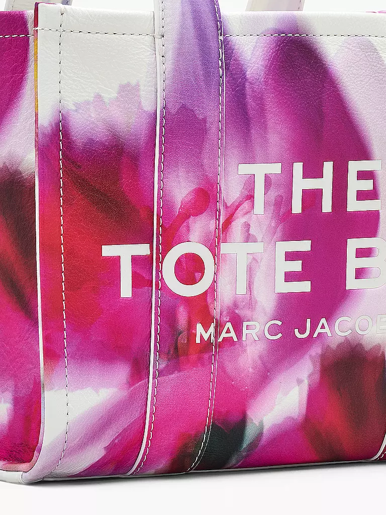 MARC JACOBS | Ledertasche - Tote Bag THE SMALL TOTE | weiss