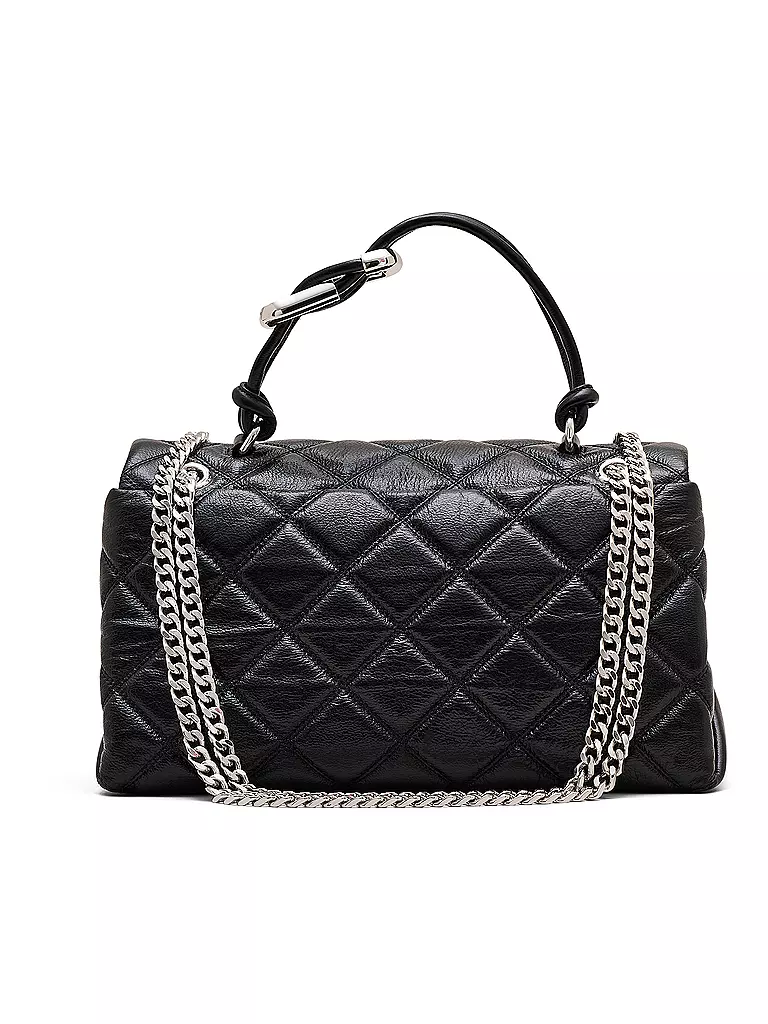 MARC JACOBS | Ledertasche - Umhängetasche THE DUAL  | schwarz