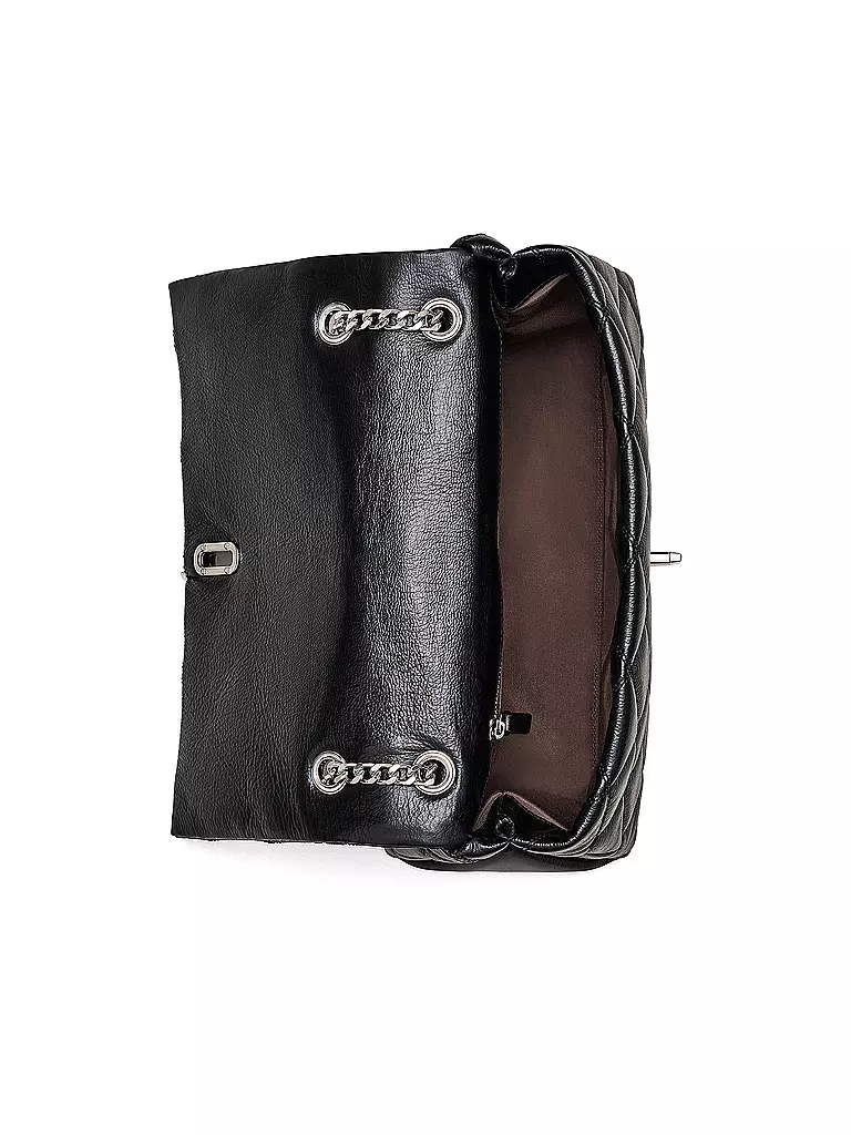 MARC JACOBS | Ledertasche - Umhängetasche THE DUAL  | schwarz