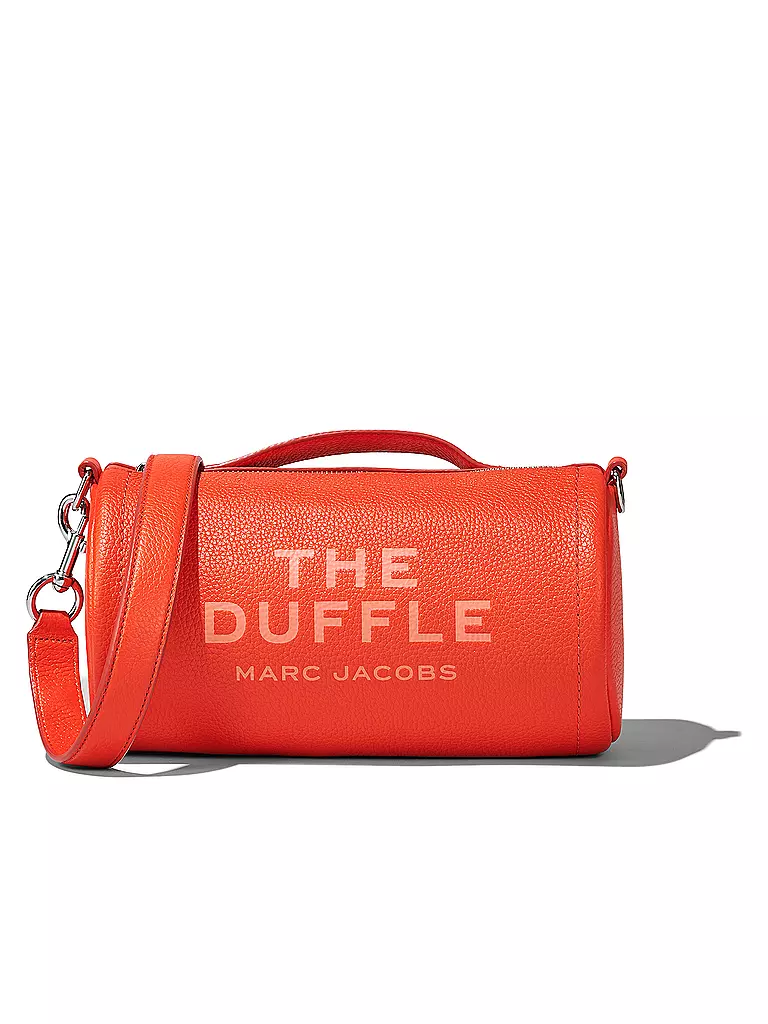 MARC JACOBS | Ledertasche - Umhängetasche THE DUFFLE BAG | orange