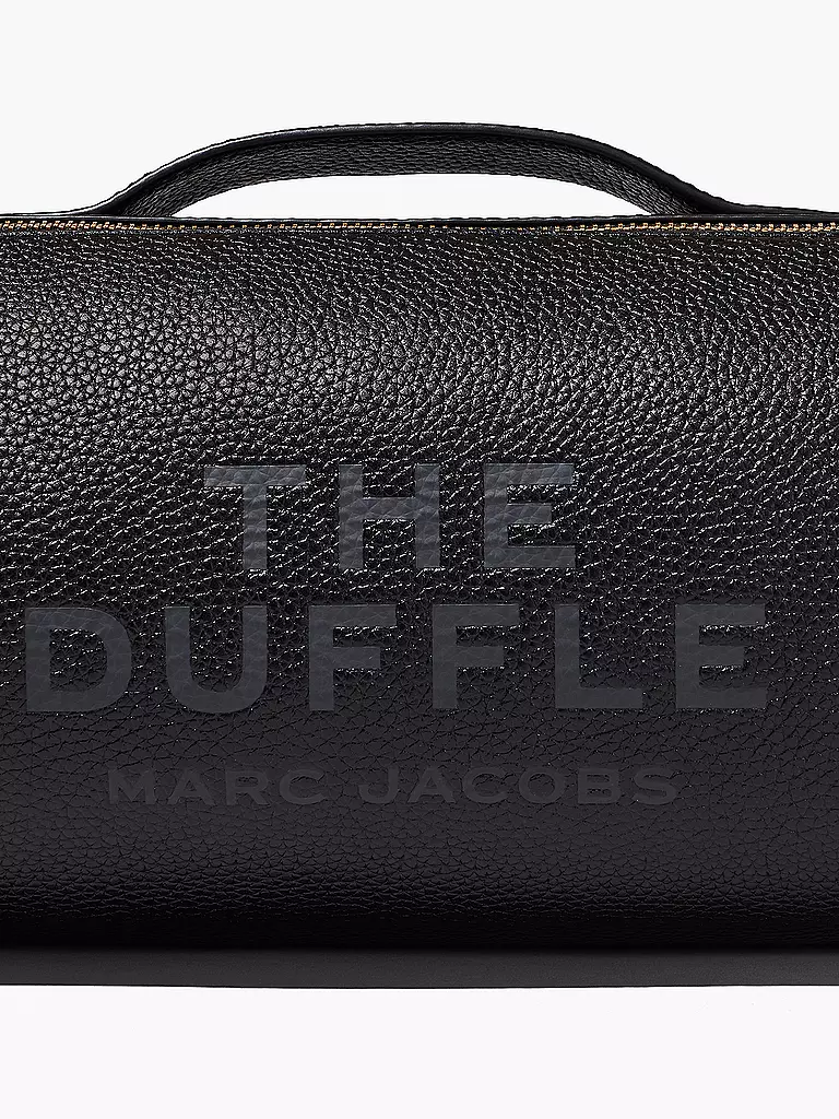 MARC JACOBS | Ledertasche - Umhängetasche THE DUFFLE BAG | schwarz