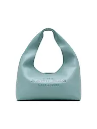 MARC JACOBS | Ledertasche - Umhängetasche THE SACK BAG | Hellblau