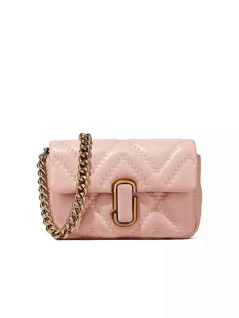 MARC JACOBS | Ledertasche - Umhängetasche THE SHOULDER BAG  | rosa