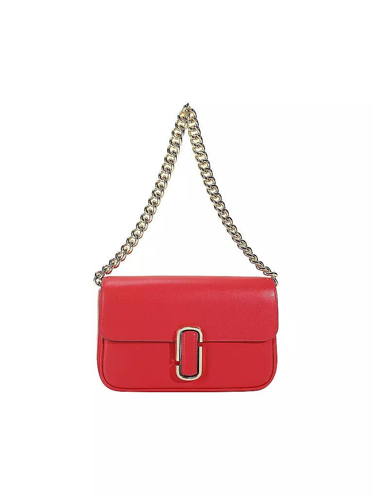 MARC JACOBS | Ledertasche - Umhängetasche THE SHOULDER BAG | rot