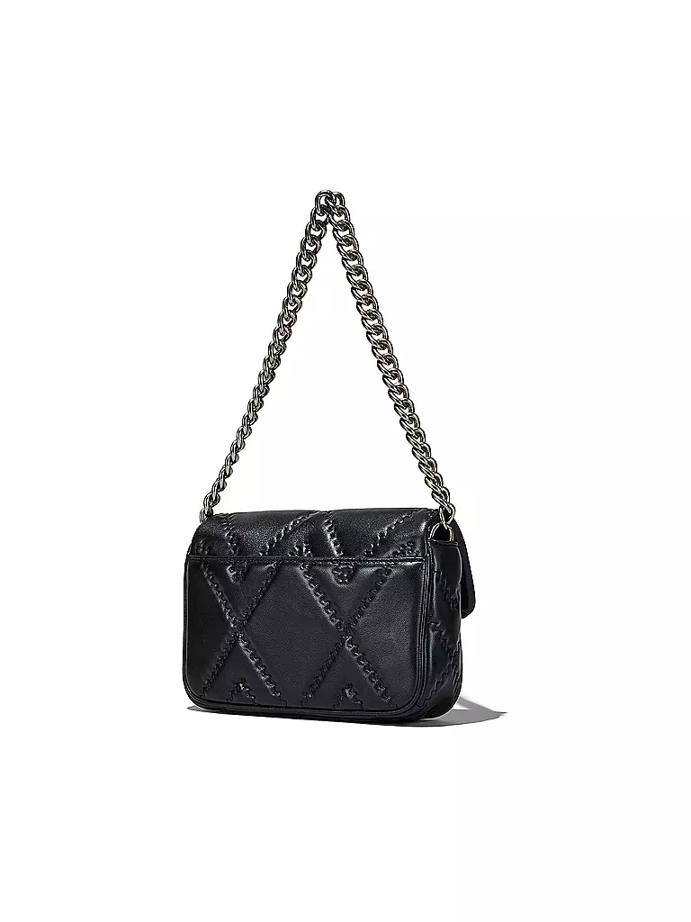 MARC JACOBS | Ledertasche - Umhängetasche THE SHOULDER BAG | hellgrau