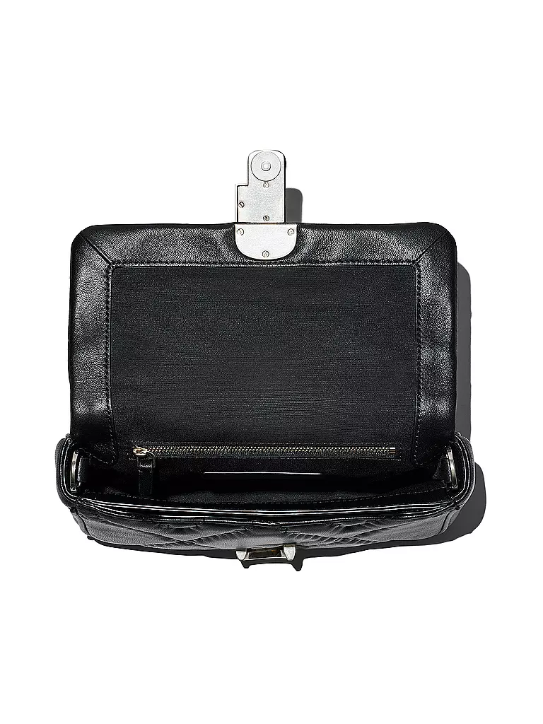 MARC JACOBS | Ledertasche - Umhängetasche THE SHOULDER BAG | hellgrau