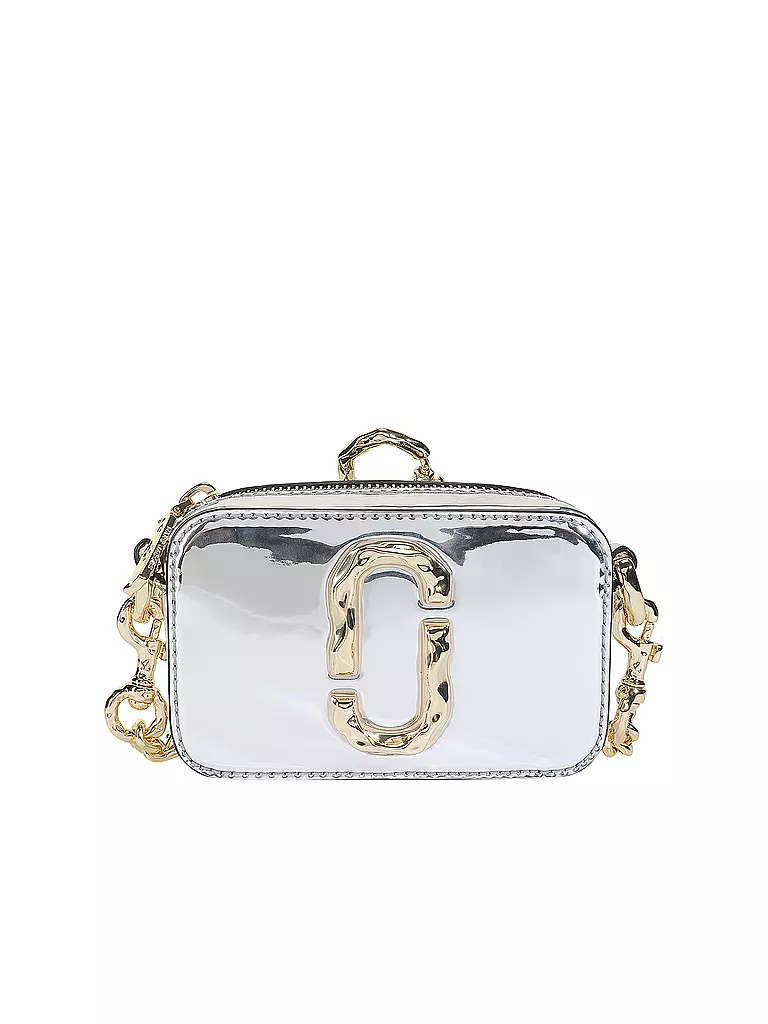 MARC JACOBS | Tasche - Mini Bag SNAPSHOT | silber