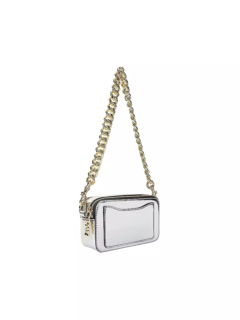 MARC JACOBS | Tasche - Mini Bag SNAPSHOT | silber