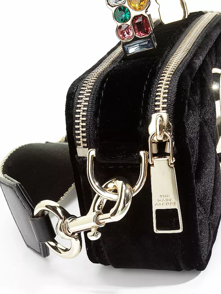 MARC JACOBS | Tasche - Minibag Snapshot Velvet | schwarz